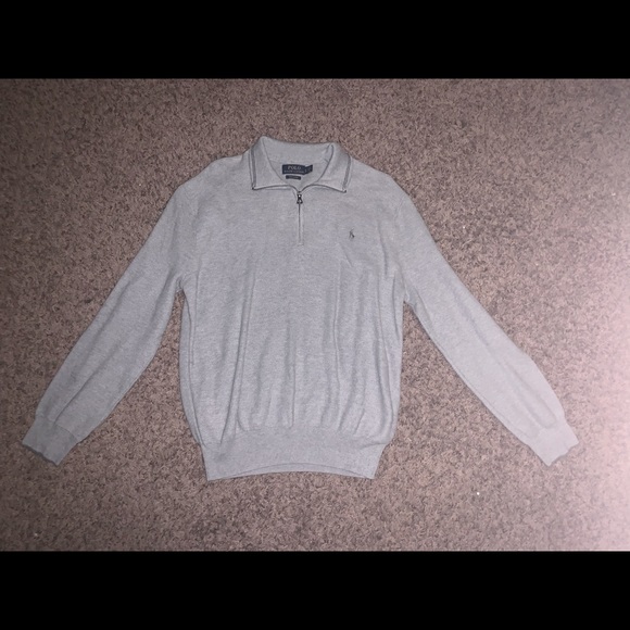Ralph Lauren quarter zip sweater - Picture 2 of 4